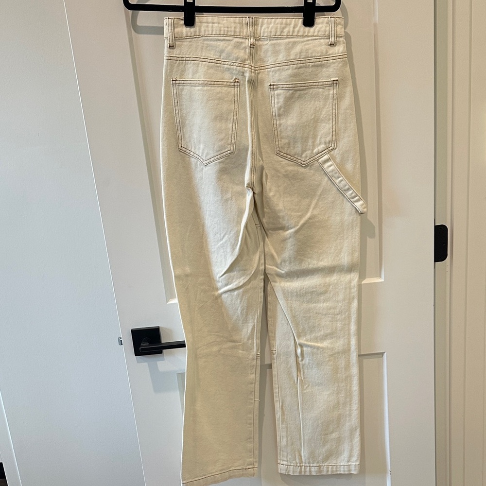 Princess Polly Cream Women Jeans - Picture 2 of 3